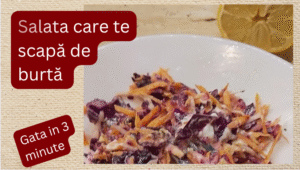 Salata asta te scapă de burta Gata in 3 minute reteta slabit +(Video)